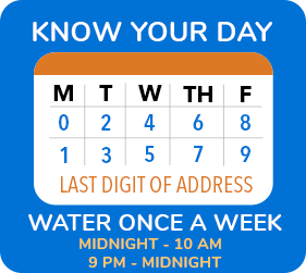 stage1 watering day schedule